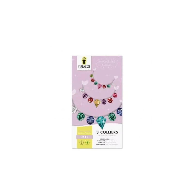 Pirouette Cacahouète - Loisirs Créatifs - Mes Colliers De Pierres Précieuses 3 Pirouette Cacahouète - Loisirs Créatifs - Mes Colliers De Pierres Précieuses