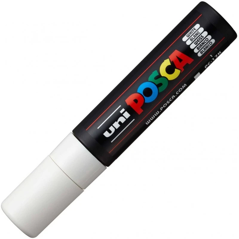 Posca - Marqueur PC-17K - Pointe Extra Large - Blanc 3 Posca - Marqueur PC-17K - Pointe Extra Large - Blanc