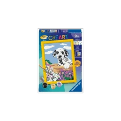 Ravensburger - Creart - Peinture Au Numéro - Bébé Dalmatien - 13x18cm
