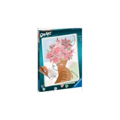 Ravensburger - Creart - Peinture Au Numéro - Flowers On My Mind - 30x40cm