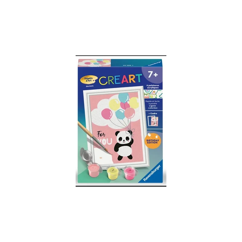 Ravensburger - Creart - Peinture Au Numéro - For You - 8x12cm 3 Ravensburger - Creart - Peinture Au Numéro - For You - 8x12cm