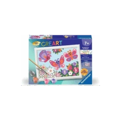 Ravensburger - Creart - Peinture Au Numéro - Papillons Joyeux