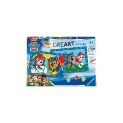 Ravensburger - Creart - Peinture Au Numéro - Pat Patrouille - 22x32cm