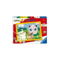 Ravensburger - Creart - Peinture Au Numéro - Pokemon - 18x24cm