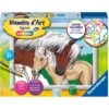 Ravensburger - Numéro D'art - 13x18cm - Jument Et Son Poulain -Jouets Pour Enfants ravensburger numero d art 13x18cm jument et son poulain