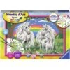 Ravensburger - Numéro D'art - 31x21cm - Au Pays Des Licornes -Jouets Pour Enfants ravensburger numero d art 31x21cm au pays des licornes