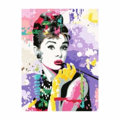Ravensburger - Peinture Par Numéro - CreArt - Audrey Hepburn - 30x40cm