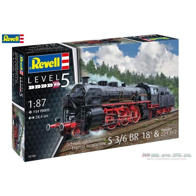 Revell - 02168 - Maquette - Locomotive De Train Rapide 3 Revell - 02168 - Maquette - Locomotive De Train Rapide