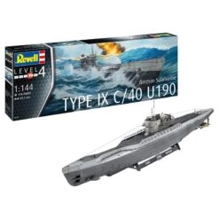 Revell - 05167 - Maquette De Bateau - Sous Marin Allemand Type IX C/40 U190