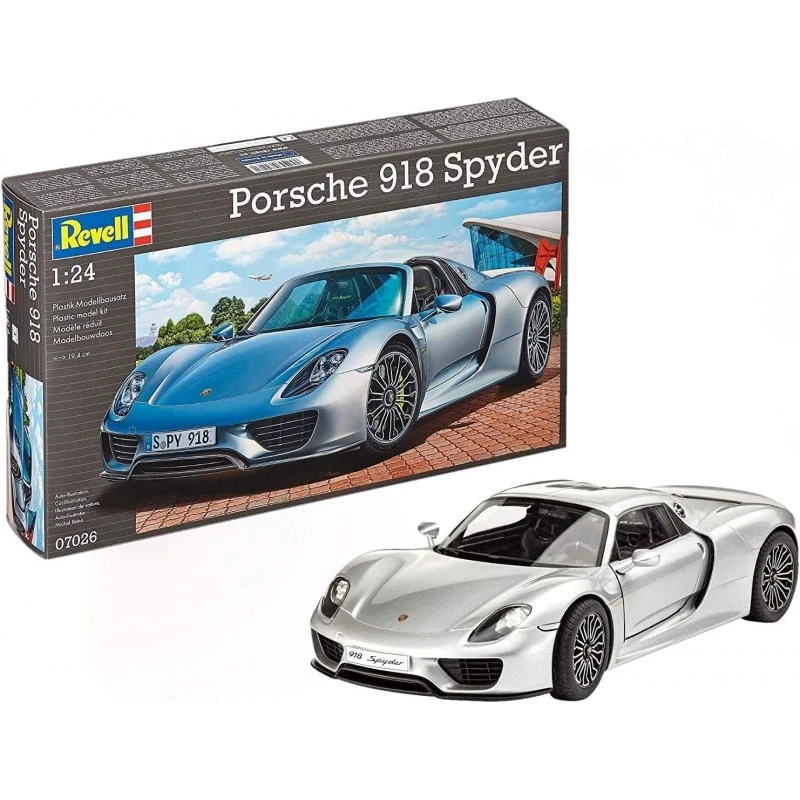 Revell - 07026 - Porsche 918 Spyder - 129 Pièces - Échelle 124 3 Revell - 07026 - Porsche 918 Spyder - 129 Pièces - Échelle 124