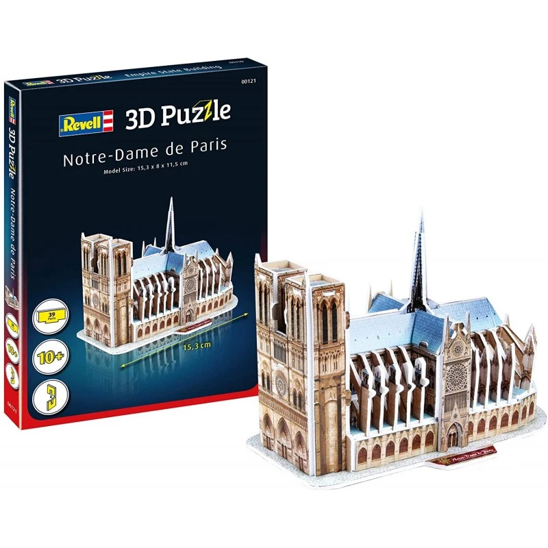 Revell - 121 - Puzzle 3D - Notre-dame De Paris 3 Revell - 121 - Puzzle 3D - Notre-dame De Paris