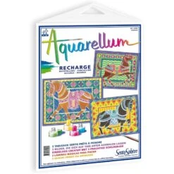 Sentosphère - 6090R - Aquarellum Recharge - Chevaux