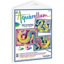 Sentosphère - 6130R - Aquarellum Recharge - Dragons