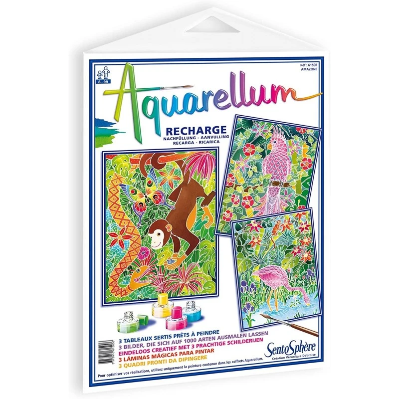 Sentosphère - 6150R - Aquarellum Recharge - Amazonie 3 Sentosphère - 6150R - Aquarellum Recharge - Amazonie