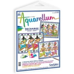 Sentosphère - 6230R - Aquarellum Recharge - Isi Anubis Et Ramsès