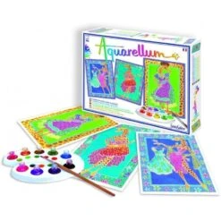 Sentosphère - 6340 - Aquarellum - Girafes Coquettes