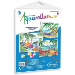 Sentosphère - 6360R - Aquarellum Recharge - Paysages Tropicaux