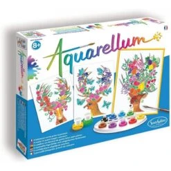Sentosphère - 6396 - Aquarellum - Cerfs Enchantés