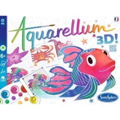 Sentosphère - 6702 - Loisirs Créatifs - Aquarellum Live 3D - Fonds Marins