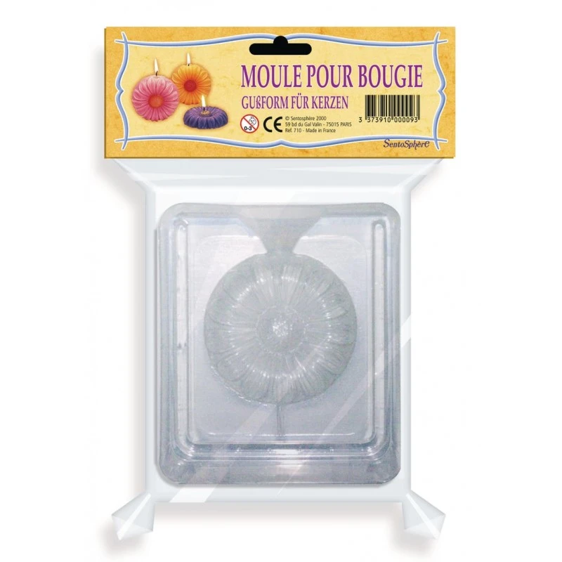 Sentosphère - 710 - Accessoires - Moule Bi-face Pour Bougie - Marguerite 4 Sentosphère - 710 - Accessoires - Moule Bi-face Pour Bougie - Marguerite – Image 2