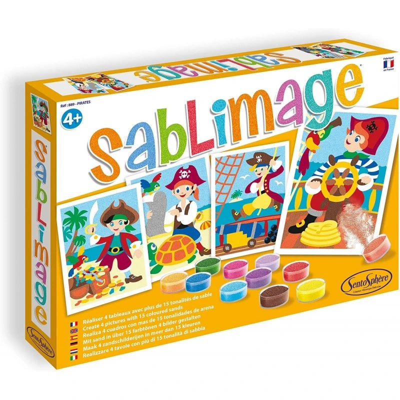 Sentosphère - 889 - Sablimage - Pirates 3 Sentosphère - 889 - Sablimage - Pirates