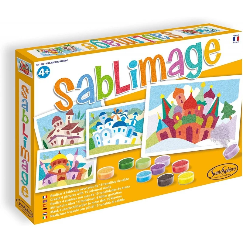 Sentosphère - 899 - Sablimage - Villages Du Monde 3 Sentosphère - 899 - Sablimage - Villages Du Monde