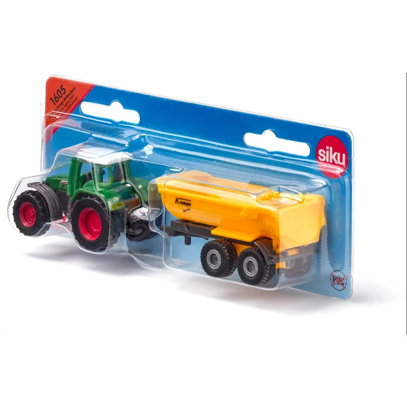 Siku - 1605 - Véhicule Miniature - Fendt Avec Benne Basculante Krampe 3 Siku - 1605 - Véhicule Miniature - Fendt Avec Benne Basculante Krampe