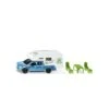 Siku - 1693 - Véhicule Miniature - Ford F150 Pick-Up Camper -Jouets Pour Enfants siku 1693 vehicule miniature ford f150 pick up camper