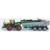 Siku - 1827 - Véhicule Miniature - Tracteur Claas Xerion Avec Remorque D'épandage -Jouets Pour Enfants siku 1827 vehicule miniature tracteur claas xerion avec remorque d epandage