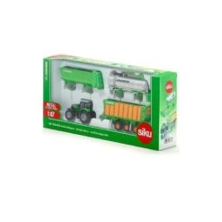Siku - 1848 - Véhicule Miniature - Tracteur Deutz Avec Kit De Remorques