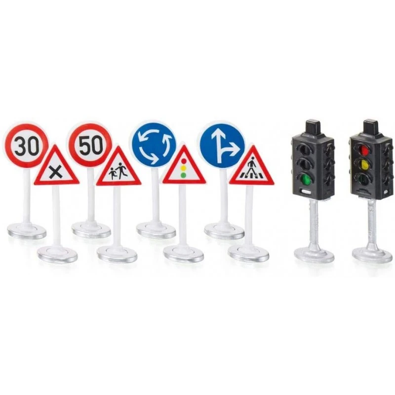 Siku - 5597 - Véhicule Miniature - Accessoires Panneaux Et Feu Signalisation SIKUWORLD 3 Siku - 5597 - Véhicule Miniature - Accessoires Panneaux Et Feu Signalisation SIKUWORLD