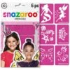 Snazaroo - Pochoirs De Maquillage Fille - 6 Pièces -Jouets Pour Enfants snazaroo pochoirs de maquillage fille 6 pieces