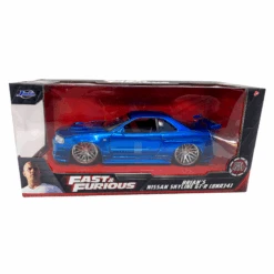 Solido - Miniature - Fast And Furious - Nissan Skyline GTR R34 De Brian - 1:24
