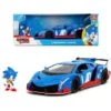 Solido - Miniature - Sonic Et La Lamborghini Veneno -Jouets Pour Enfants solido miniature sonic et la lamborghini veneno