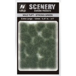 Vallejo - Blister Diorama - Végétation - Vert Intense 12mm