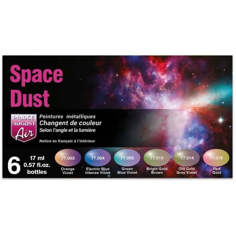 Vallejo - Coffret De 6 Peintures - Space Dust 3 Vallejo - Coffret De 6 Peintures - Space Dust