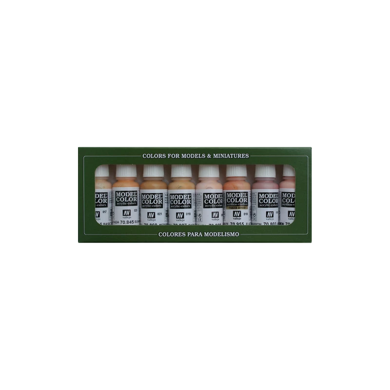 Vallejo - Peintures Acryliques - Blister De 8 Peintures Visages Et Peaux 3 Vallejo - Peintures Acryliques - Blister De 8 Peintures Visages Et Peaux