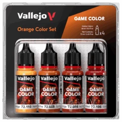 Vallejo - Prince August - 72381 - Game Color Set : Orange - Orange