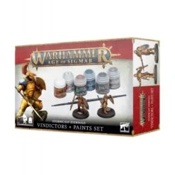 Games Workshop Warhammer Age Of Sigmar - Stormcast Eternals - Vindictors Avec Set De Peintures